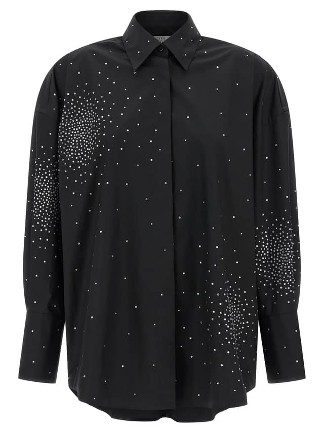 Black Cotton Blouse