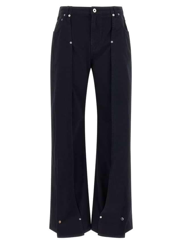 Blue Cotton Jeans Denim