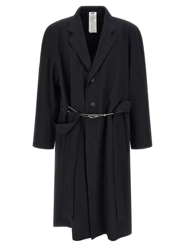 Black Cotton Coat