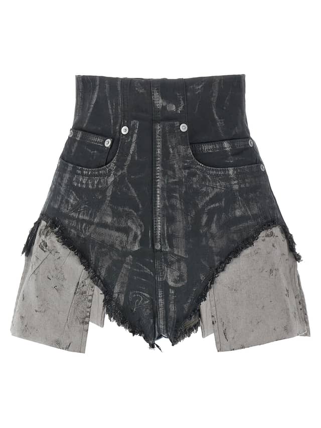 Brown Cotton Bermuda Shorts