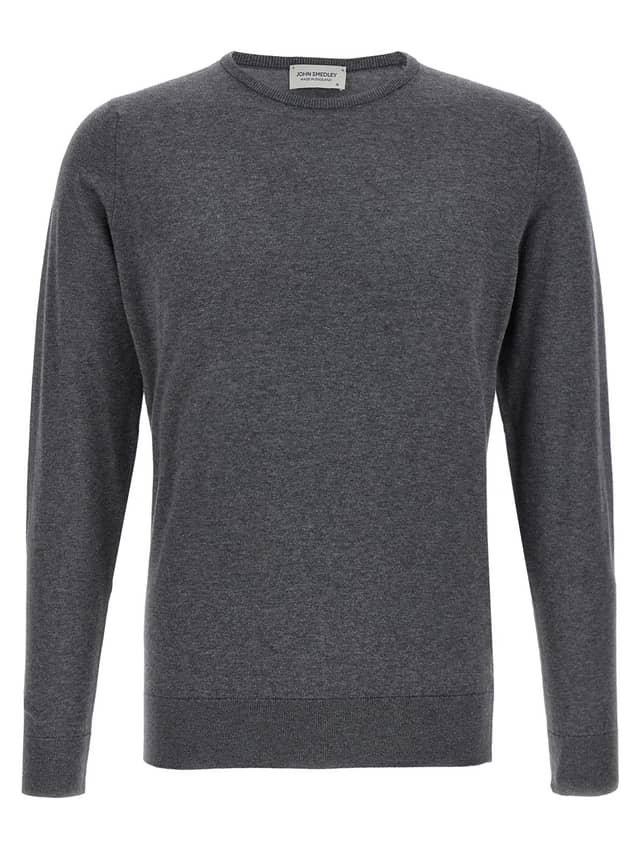 Gray Cotton Cardigan