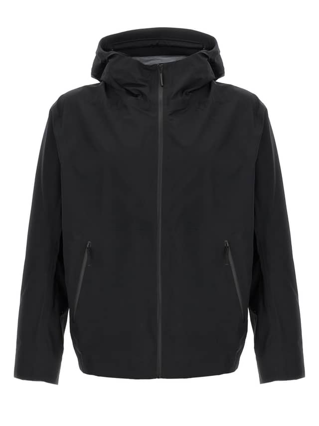 Black Nylon Shell Jacket