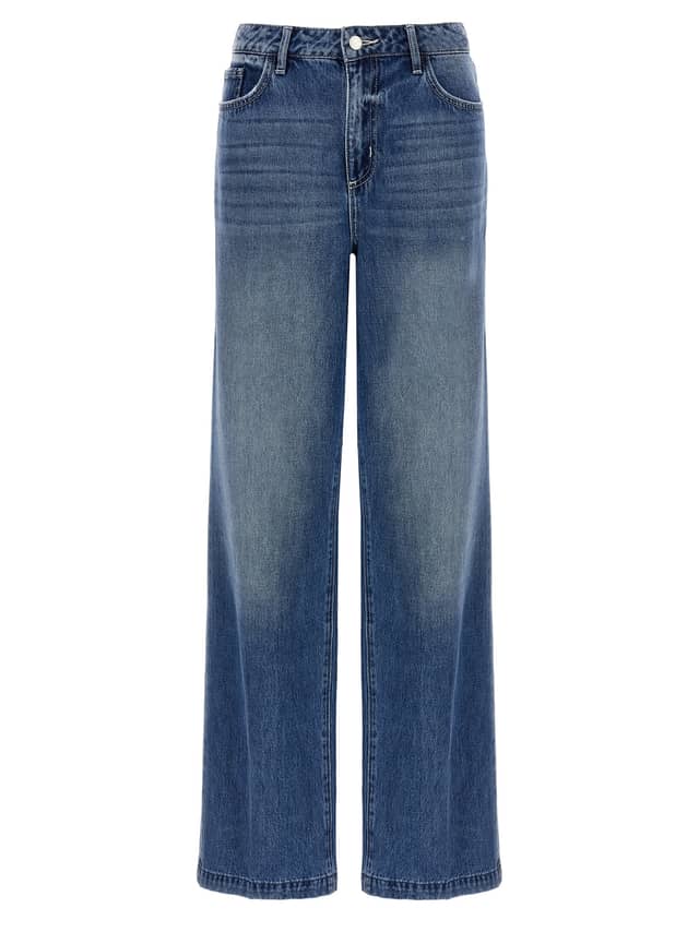 Blue Cotton Jeans Denim