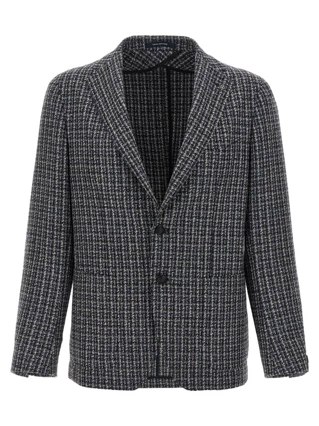 Multicolor Virgin Wool Blazer
