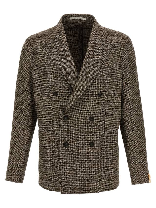 Brown Virgin Wool Blazer