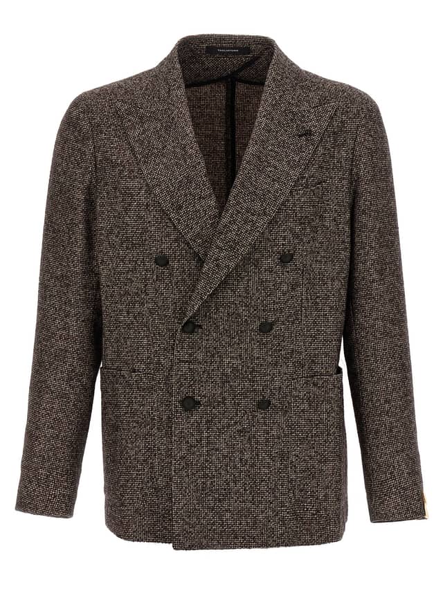 Brown Virgin Wool Blazer