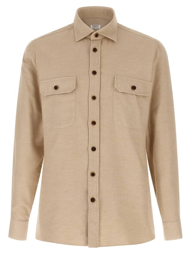 Beige Cotton Blouse