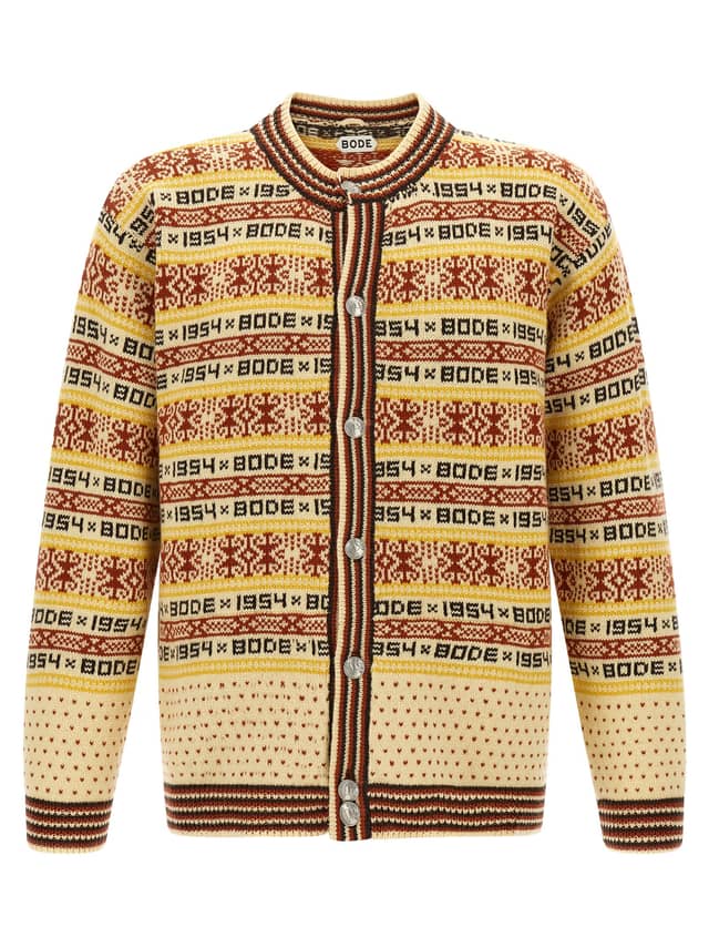 Multicolor Wool Cardigan