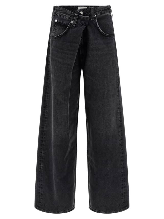 Black Cotton Jeans Denim