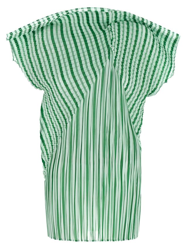 Bicolor Polyester Pattern Shirt