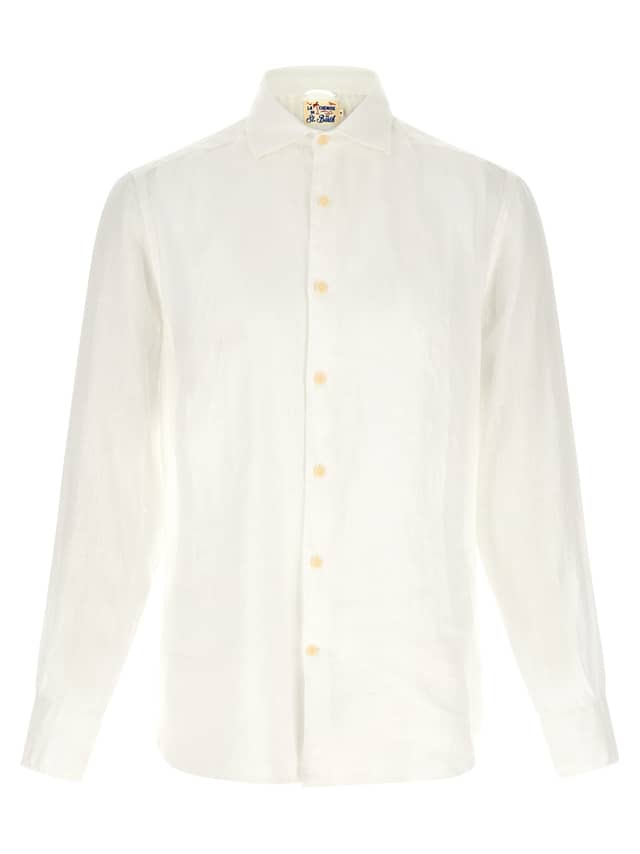 White Linen Blouse