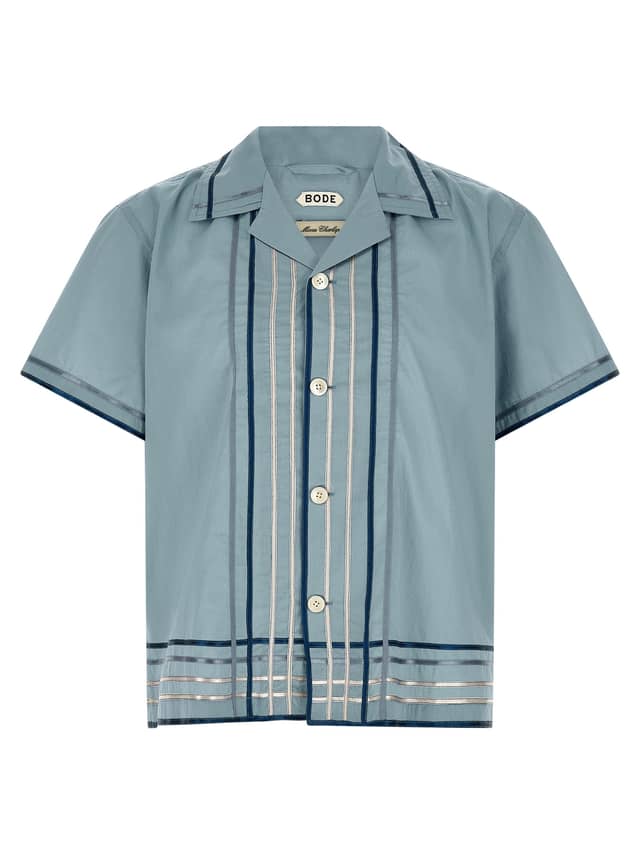 Blue Cotton Blouse