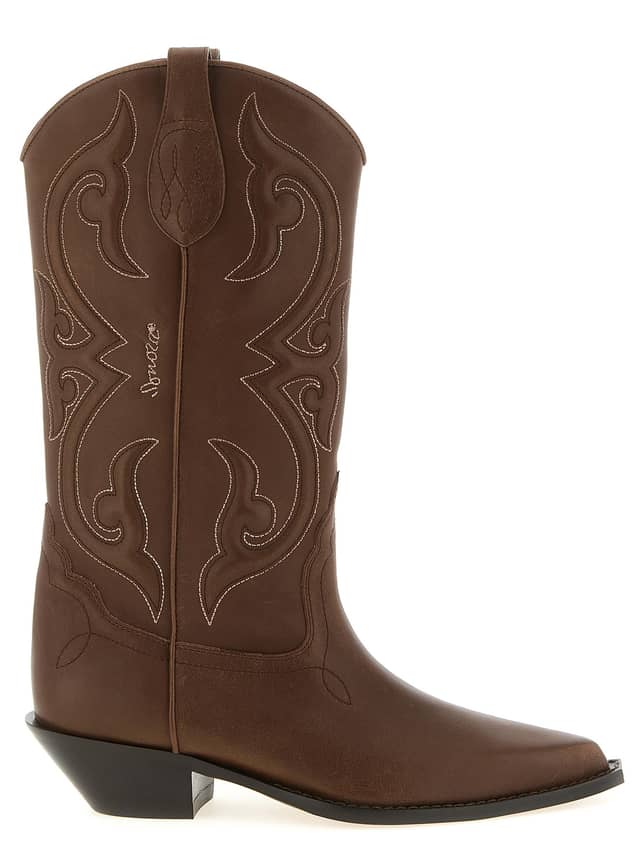 Brown Calfskin Chelsea Boots