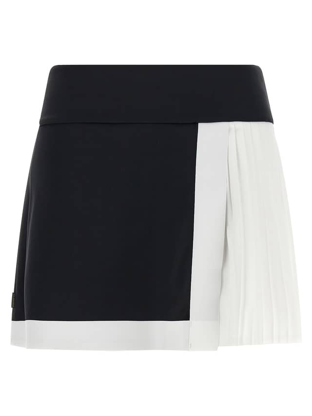 Bicolor Polyamide Bermuda Shorts