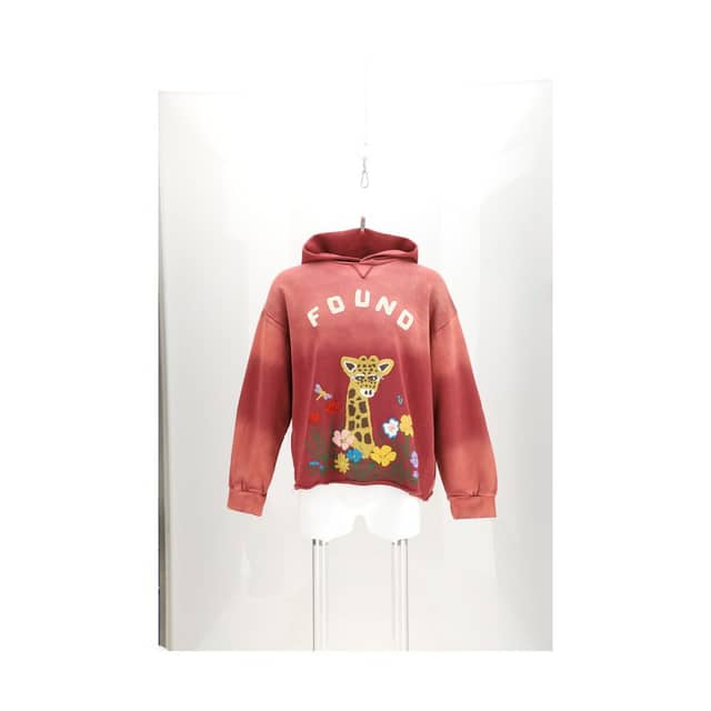 Red Cotton Sweatshirt