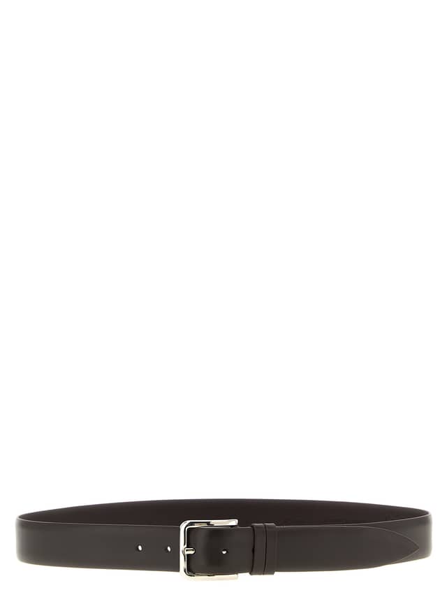 Brown Leather Regular Belt