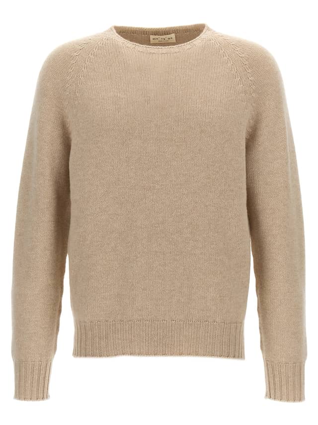 Beige Wool Cardigan