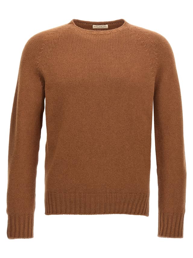 Brown Wool Cardigan