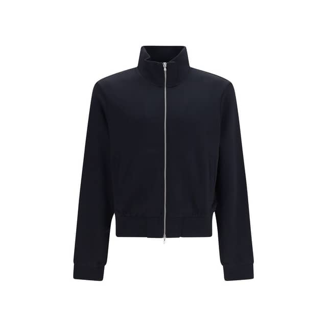 Black Polyamide Sweatshirt
