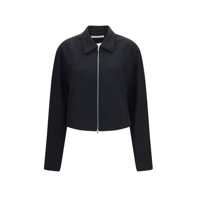 Black Wool Oves Aries Full-Length Jacket