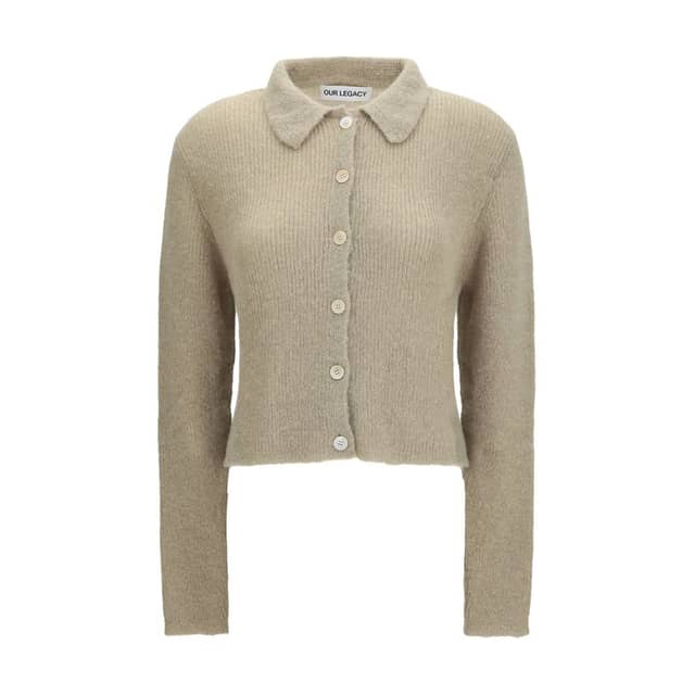 Beige Alpaca Vicugna Pacos Polo Shirt