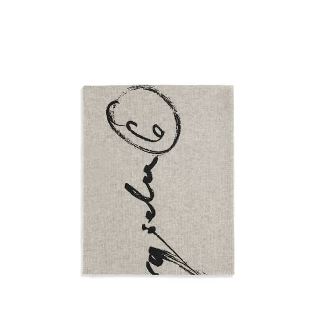 Gray Wool Oves Aries Scarf