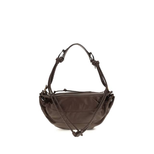 Brown Lamb Ovis Aries Shoulder Bag