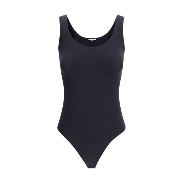 Black Polyamide Bodysuit