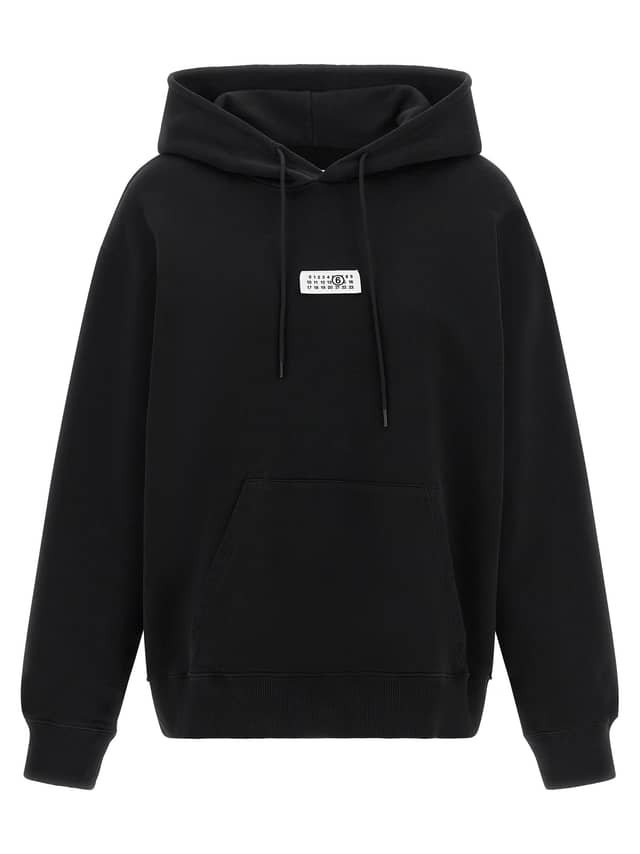 Black Cotton Sweatshirt