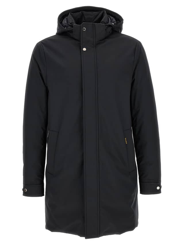 Blue Wool Parka
