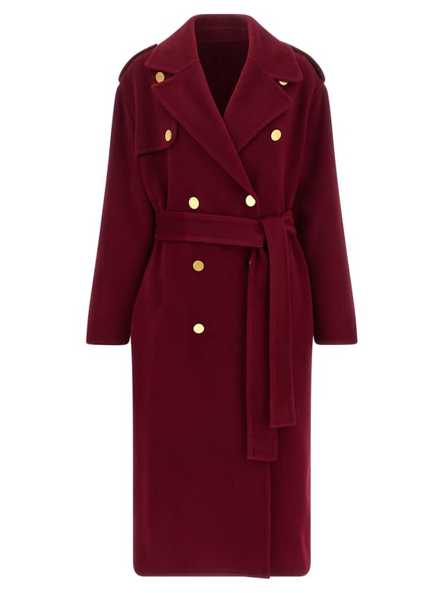 Multicolor Wool Coat