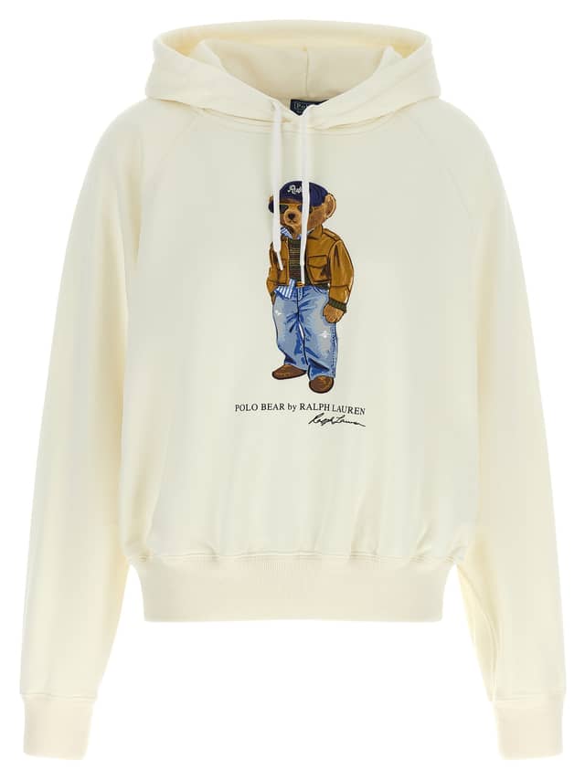 White Cotton Sweatshirt
