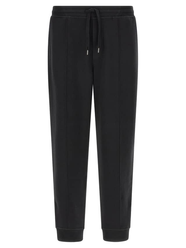 Black Cotton Joggers (Workout Pants)