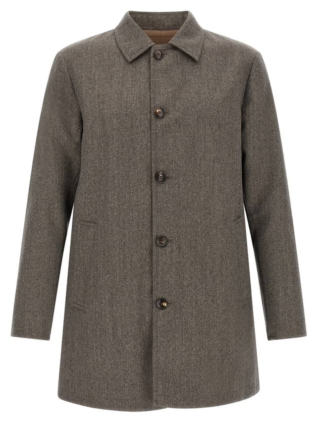 Brown Wool Coat