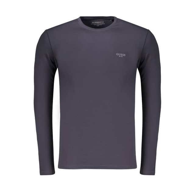 Blue Cotton Men's T-Shirt