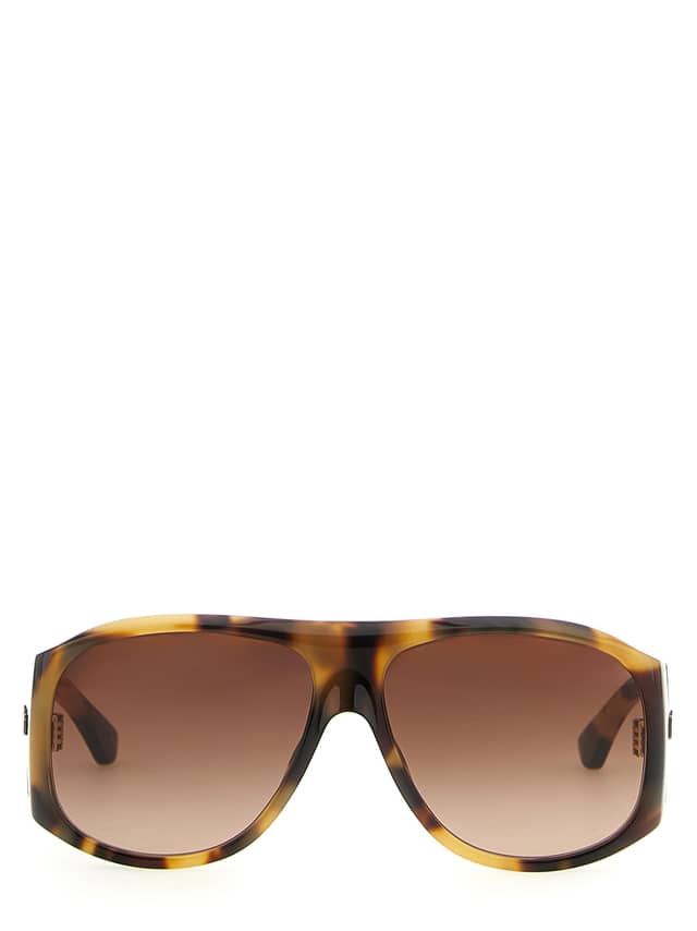 Brown Acetate Sunglasses