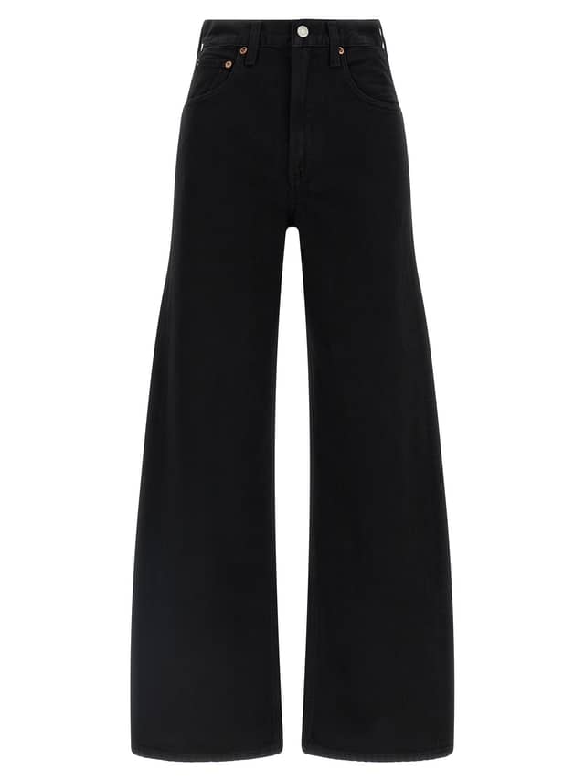 Black Cotton Jeans Denim