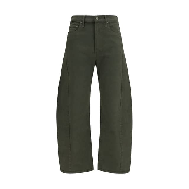 Bicolor Cotton Relaxed Fit Jeans