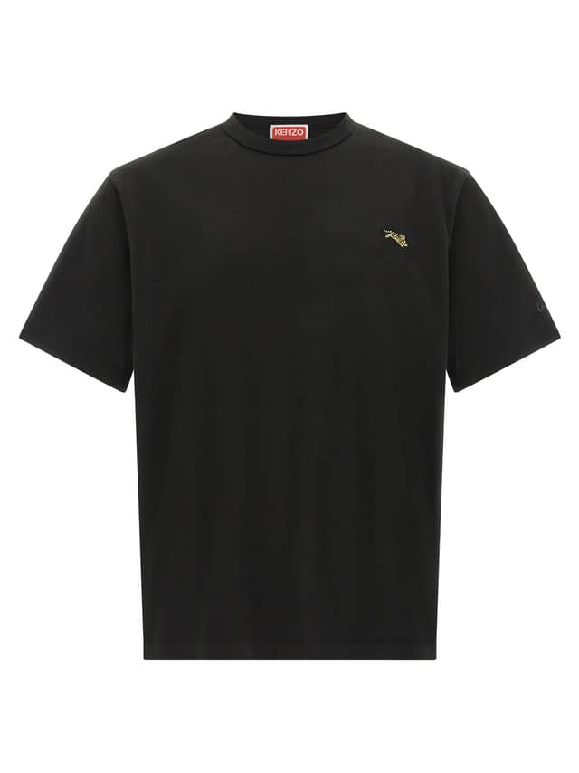 Black Cotton T-Shirt