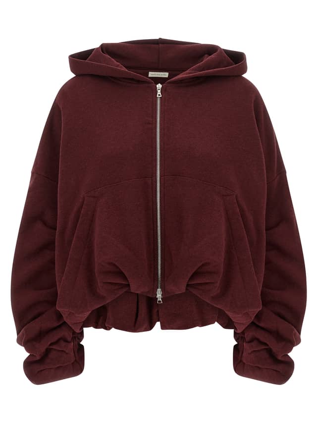 Bordeaux Cotton Hoodie