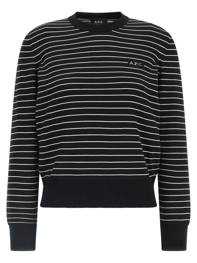 Bicolor Cotton Cardigan