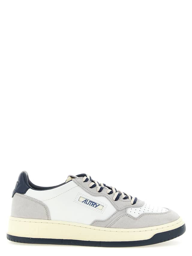 Multicolor Cowhide Athletic Sneakers