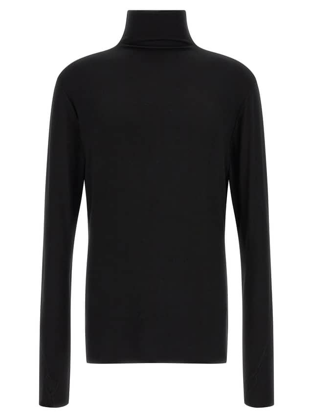 Black Viscose Cardigan