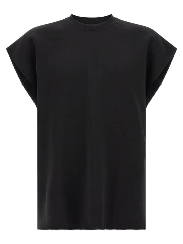 Black Cotton Sweatshirt