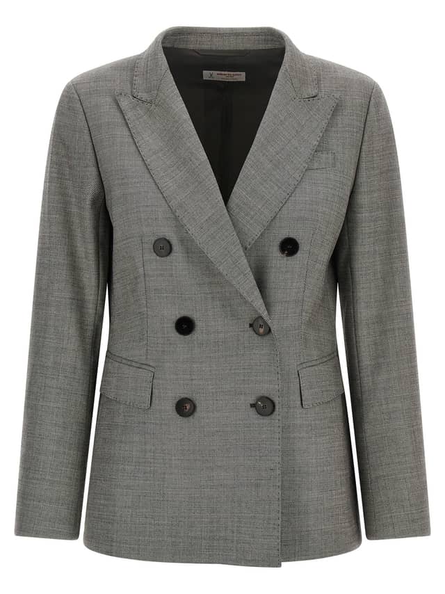 Gray Wool Blazer