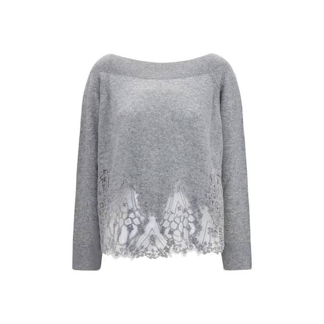 Gray Cashmere Sweater