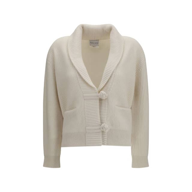White Wool Oves Aries Cardigan