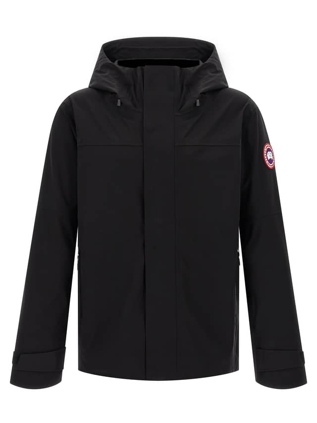 Black Polyamide Shell Jacket