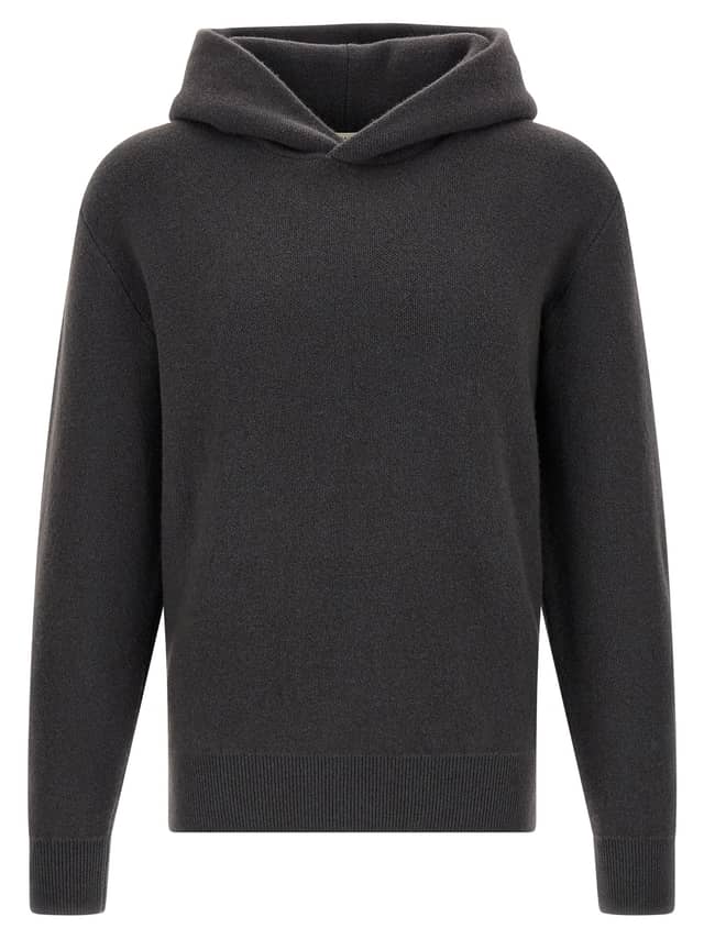 Gray Cashmere Cardigan