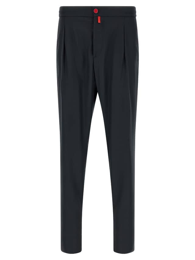 Blue Wool Pants